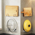 Support mural couvercles pour cuisine