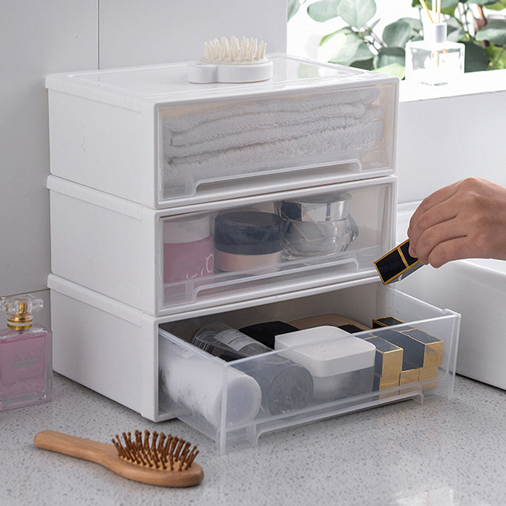Tiroir empilable bureau - rangement bijoux et accessoires