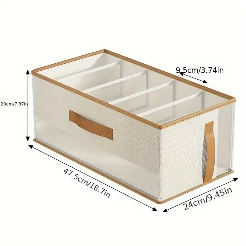 Boîte de rangement 5 tiroirs pour placard et dressing