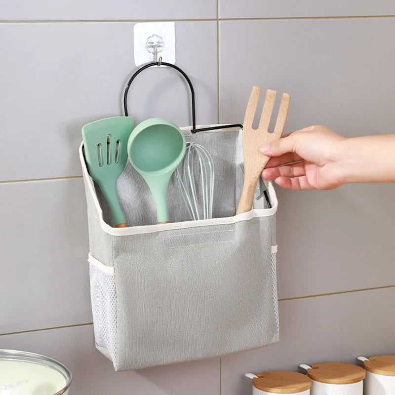 Sac de rangement suspendu grande capacité – vêtements, linge et petits objets