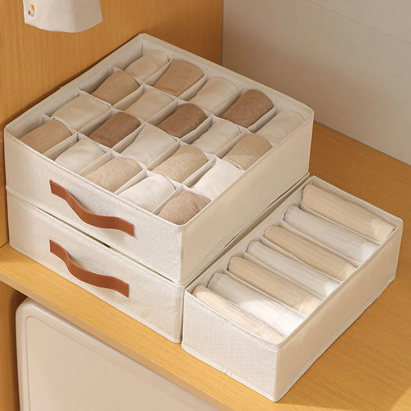 Organiseur de tiroir pour sous-vêtements, chaussettes et accessoires