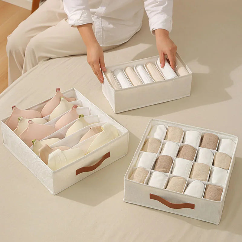 Organiseur de tiroir pour sous-vêtements, chaussettes et accessoires