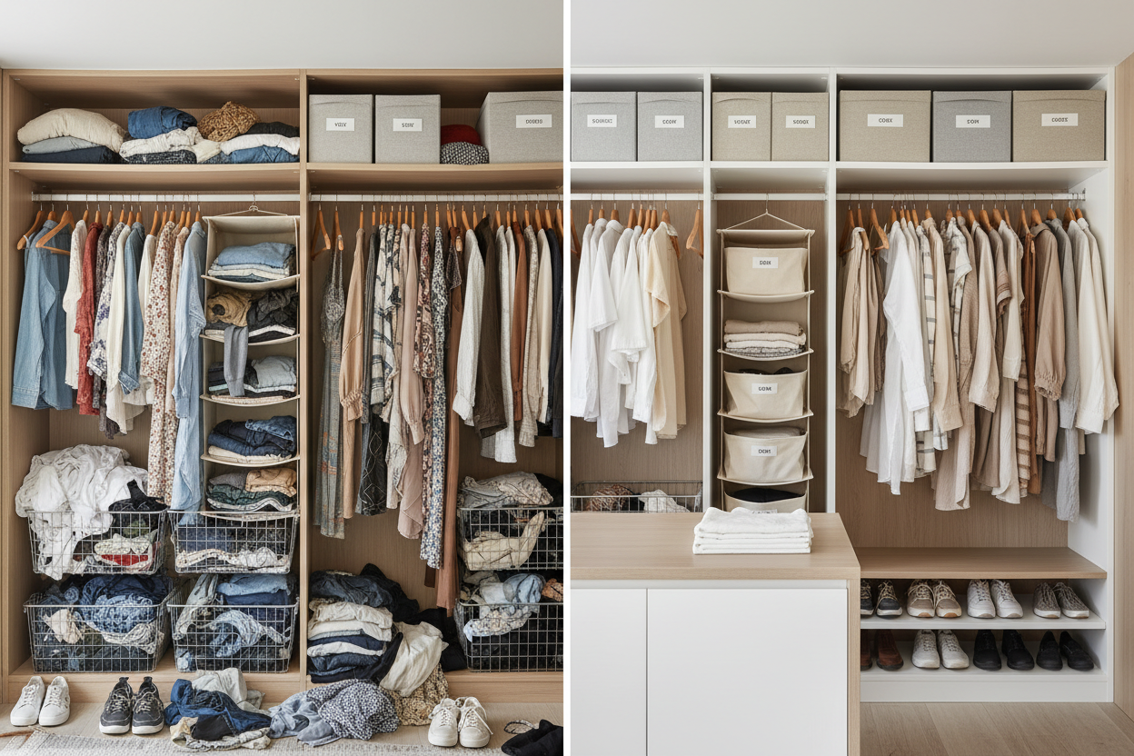 Avant/Après Dressing